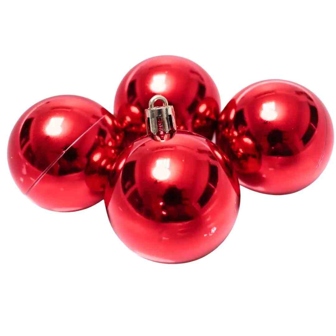 BOLA NATAL 4CM LISA C/4